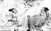 Peintures murales de l'époque Koguryo représentant des combattants à mains nues