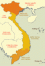 La carte du Viet-Nam
